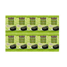 Load image into Gallery viewer, (Pack of 10) Kirkland Signature Organic Roasted Seaweed Snack  0.6oz