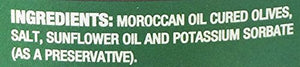 Supremo Italiano Oil Cured Moroccan Olives - 1 Gallon