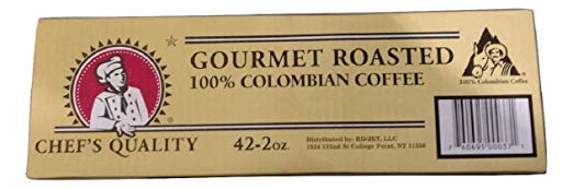 Chef's Quality Gourmet Roasted 100% Columbian Coffee - Ground