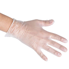 Load image into Gallery viewer, Smooth Touch 200 Disposable Vinyl Gloves, Non-Sterile, Powder-Free, Food Service Grade, Medium Size [2x100 Pack]