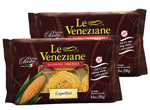 Le Veneziane Capellini Gluten Free Pasta - 8.8 Oz - 2 Pk