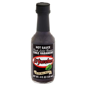 El Yucateco Sauce Habanero Chile Hot Black Label - 4 Oz - 2 PK