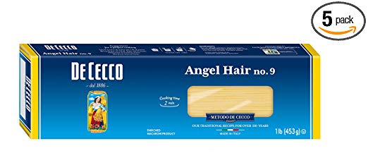 De Cecco Pasta, Angel Hair - 16 Oz - 5 Pk