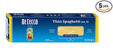 Load image into Gallery viewer, De Cecco Semolina Pasta, Thin Spaghetti No.11 - 1 lb - 5 Pk