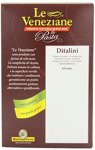 Le Veneziane Italian Ditalini Pastina Gluten Free - 8.8 Oz - 4 Pk