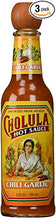 Load image into Gallery viewer, Cholula Chili Garlic Hot Sauce - 5oz - 3 PK