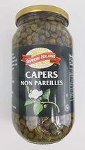 Load image into Gallery viewer, Supremo Italiano Capers, Non Pareilles, 32 Oz (22 Oz Drained) 1 Jar