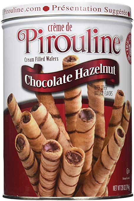 Pirouline Rolled Wafers, Chocolate Hazelnut