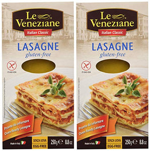 Le Veneziane  Lasagne Sheets Gluten Free - 250g - 2 Pk