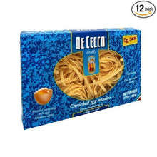 Load image into Gallery viewer, De Cecco Pasta Egg Noodle Fettuccine, 8.8 Ounce -- 12 per case.