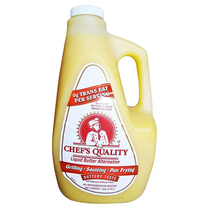 ChefsQ - Butter - Grocery & Gourmet Food:Dairy, Cheese & Eggs:Butter & Margarine - 1 Gallon Liquid Butter Alternative for grill, saute, pan fry, baste, dip NEW - Default Title