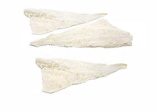 Bacalao - Baccala Dried Salt Cod Without Bone - Approximately 4 Lbs- Excellent Filets