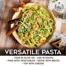 Load image into Gallery viewer, Morelli Pasta Garlic and Basil Linguine - Imported Pasta from Italy 8.8oz / 250g