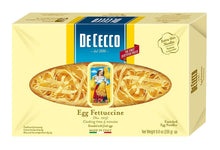 Load image into Gallery viewer, De Cecco Pasta Egg Noodle Fettuccine, 8.8 Ounce -- 12 per case.