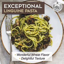 Load image into Gallery viewer, Morelli Pasta Garlic and Basil Linguine - Imported Pasta from Italy 8.8oz / 250g