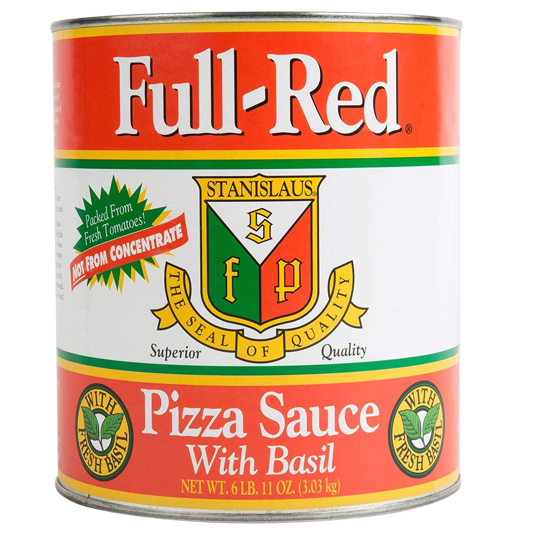 Full Red Pizza Sauce with Basil