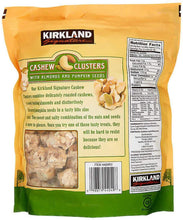 Load image into Gallery viewer, Kirkland Signature Cashew Clusters 2 Pounds