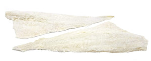 Bacalao - Baccala Dried Salt Cod Without Bone - Approximately 2.5 Lb