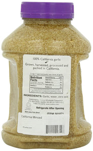 Pack of 2 - Kirkland Signature Minced California Garlic, 48oz