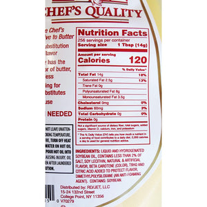 ChefsQ - Butter - Grocery & Gourmet Food:Dairy, Cheese & Eggs:Butter & Margarine - 1 Gallon Liquid Butter Alternative for grill, saute, pan fry, baste, dip NEW - Default Title