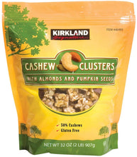 Load image into Gallery viewer, Kirkland Signature Cashew Clusters 2 Pounds