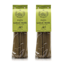 Load image into Gallery viewer, Morelli Pasta Garlic and Basil Linguine - Imported Pasta from Italy 8.8oz / 250g