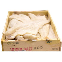 Load image into Gallery viewer, Bacalao - Baccala Dried Salt Cod Without Bone - Approximately 4 Lbs- Excellent Filets