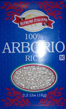 Load image into Gallery viewer, 101 % Arborio Rice Supremo Italiano