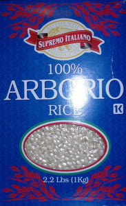 101 % Arborio Rice Supremo Italiano