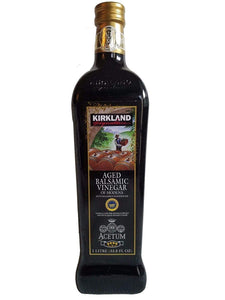 Kirkland Signature Aged Balsamic Vinegar 1-liter (33.8 Fl Oz.)