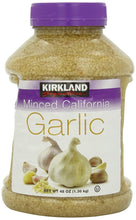 Load image into Gallery viewer, Pack of 2 - Kirkland Signature Minced California Garlic, 48oz