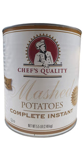 Chef's Quality: Mashed Potatoes Complete Instant 5.43 Lb.