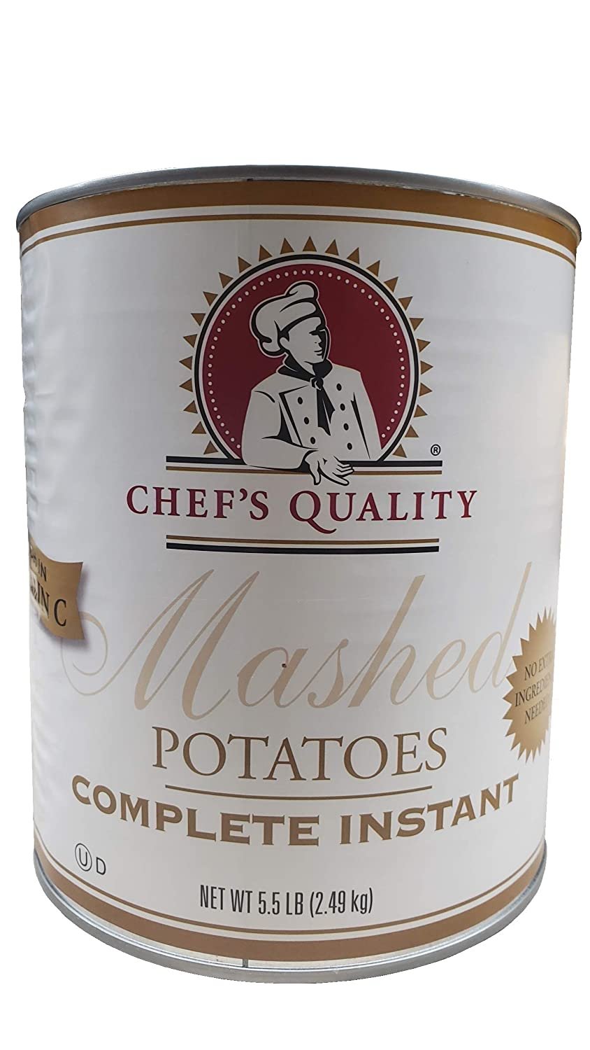 Chef's Quality: Mashed Potatoes Complete Instant 5.43 Lb.