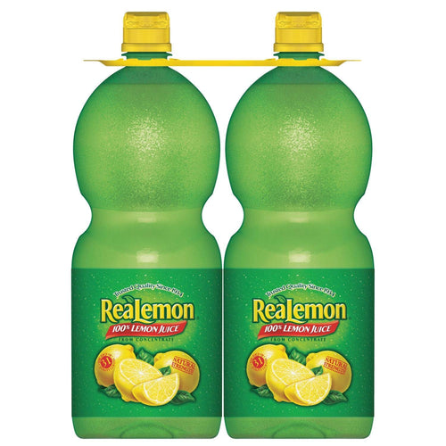 (Pack of 2) ReaLemon Lemon Juice, 48 Fl Oz,