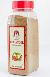 Coriander Ground Powder - 1 Pound (16 OZ), Premium Grade & Fleshly Packed - Chef Quality