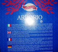 Load image into Gallery viewer, 101 % Arborio Rice Supremo Italiano